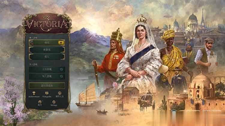 维多利亚3+赠多项修改器+中文版,直接玩