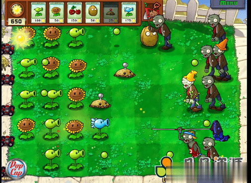植物大战僵尸+赠修改器+中文版,直接玩