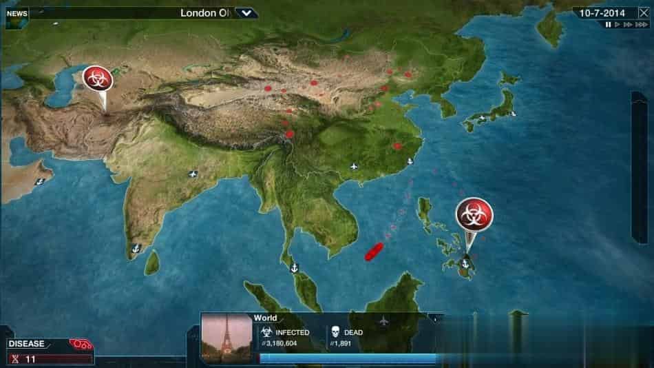 瘟疫公司:进化+赠多项修改器 +中文版,直接玩