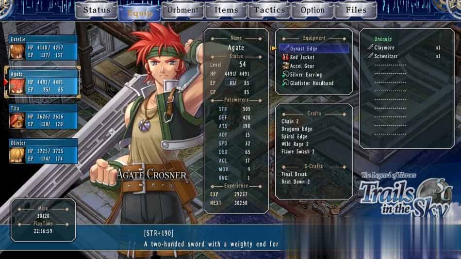 英雄传说:空之轨迹SC+中文版,直接玩